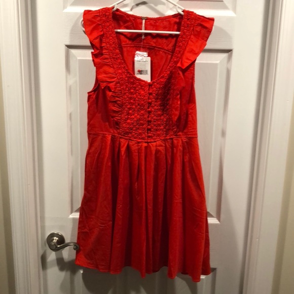 Free People Dresses & Skirts - Red Free People Dress